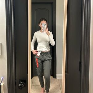 Stylish Gray Jogger Pants for Women